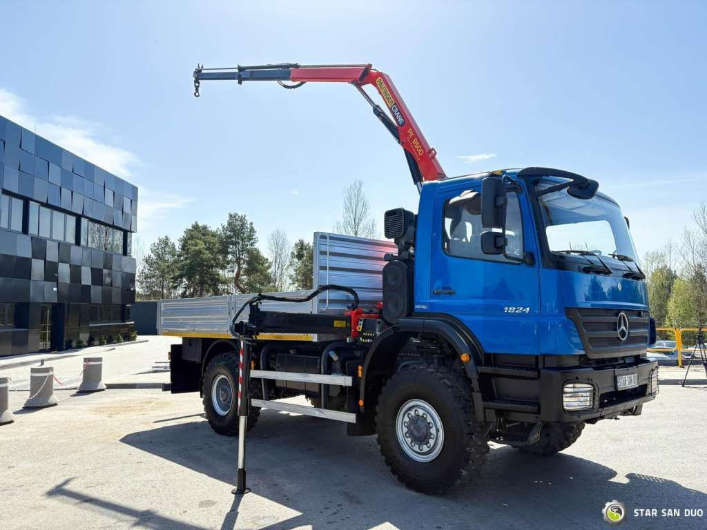 Mercedes-Benz AXOR 1824 4x4 PALFINGER PK 8500 Crane Kran - Auto s hydraulickou rukou: obrázok 2 Mercedes-Benz AXOR 1824 4x4 PALFINGER PK 8500 Crane Kran - Auto s hydraulickou rukou: obrázok 2