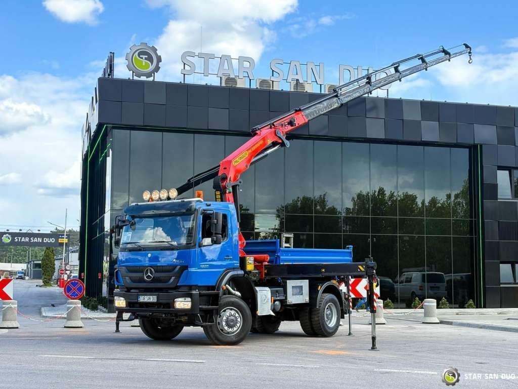 Mercedes-Benz AXOR 1833 4x4 Palfinger PK 22002 EH Crane Winch - Sklápač: obrázok 4 Mercedes-Benz AXOR 1833 4x4 Palfinger PK 22002 EH Crane Winch - Sklápač: obrázok 4