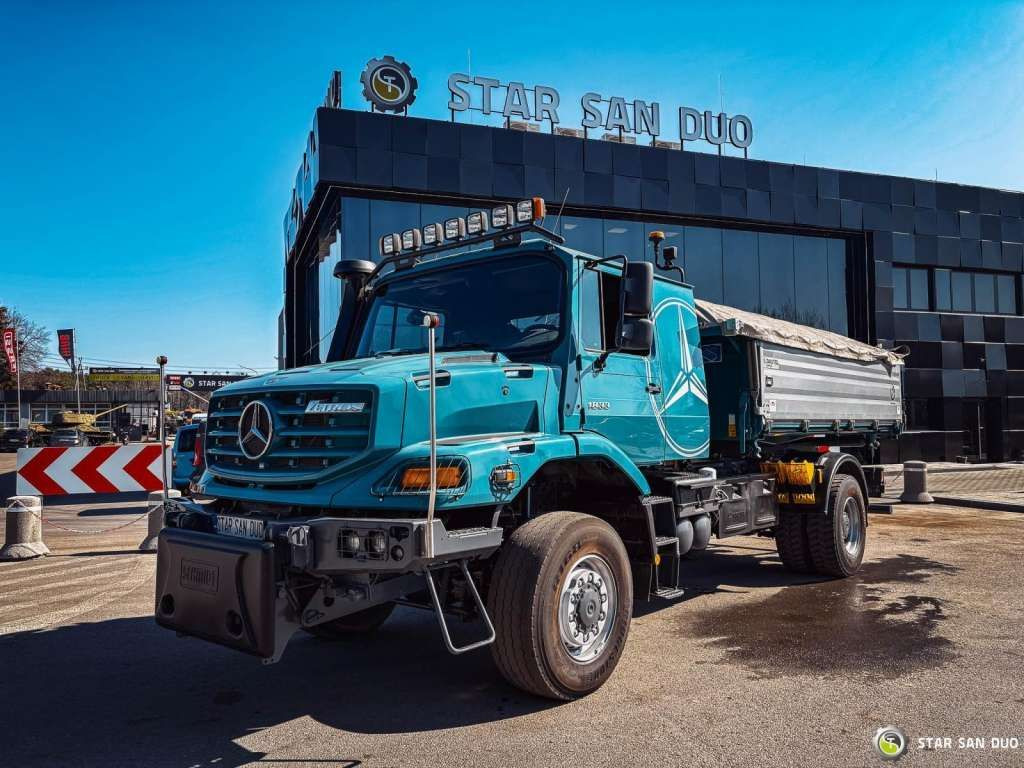 Mercedes-Benz Zetros 1833 4x4 Kipper Camper Chassis - Sklápač: obrázok 3 Mercedes-Benz Zetros 1833 4x4 Kipper Camper Chassis - Sklápač: obrázok 3