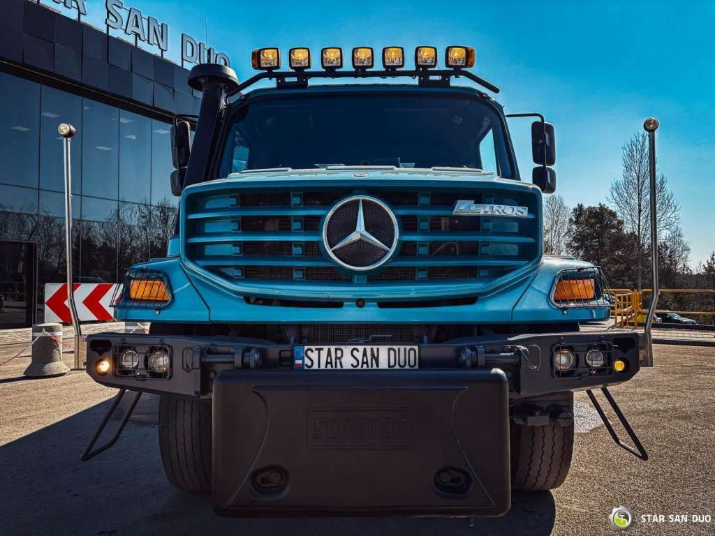 Mercedes-Benz Zetros 1833 4x4 Kipper Camper Chassis - Sklápač: obrázok 2 Mercedes-Benz Zetros 1833 4x4 Kipper Camper Chassis - Sklápač: obrázok 2