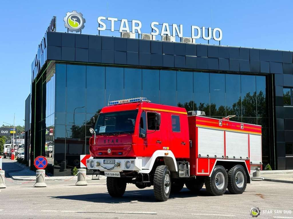 MAN Star 266 MAN 6x6 Fire Truck Feuerwehr - Nákladné auto: obrázok 1 MAN Star 266 MAN 6x6 Fire Truck Feuerwehr - Nákladné auto: obrázok 1