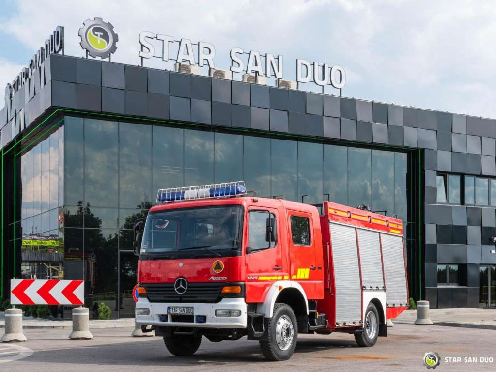 Mercedes-Benz 4x4 ATEGO 1225 CNBOP Fire Brigade - Nákladné auto: obrázok 1 Mercedes-Benz 4x4 ATEGO 1225 CNBOP Fire Brigade - Nákladné auto: obrázok 1