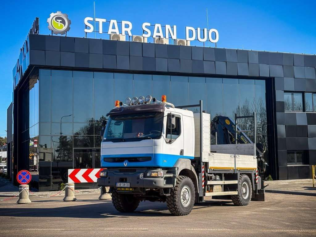 Renault KERAX 270 4x4 PALFINGER PK 16502 CRANE WINCH - Auto s hydraulickou rukou, Valníkový/ Plošinový nákladný automobil: obrázok 5 Renault KERAX 270 4x4 PALFINGER PK 16502 CRANE WINCH - Auto s hydraulickou rukou, Valníkový/ Plošinový nákladný automobil: obrázok 5