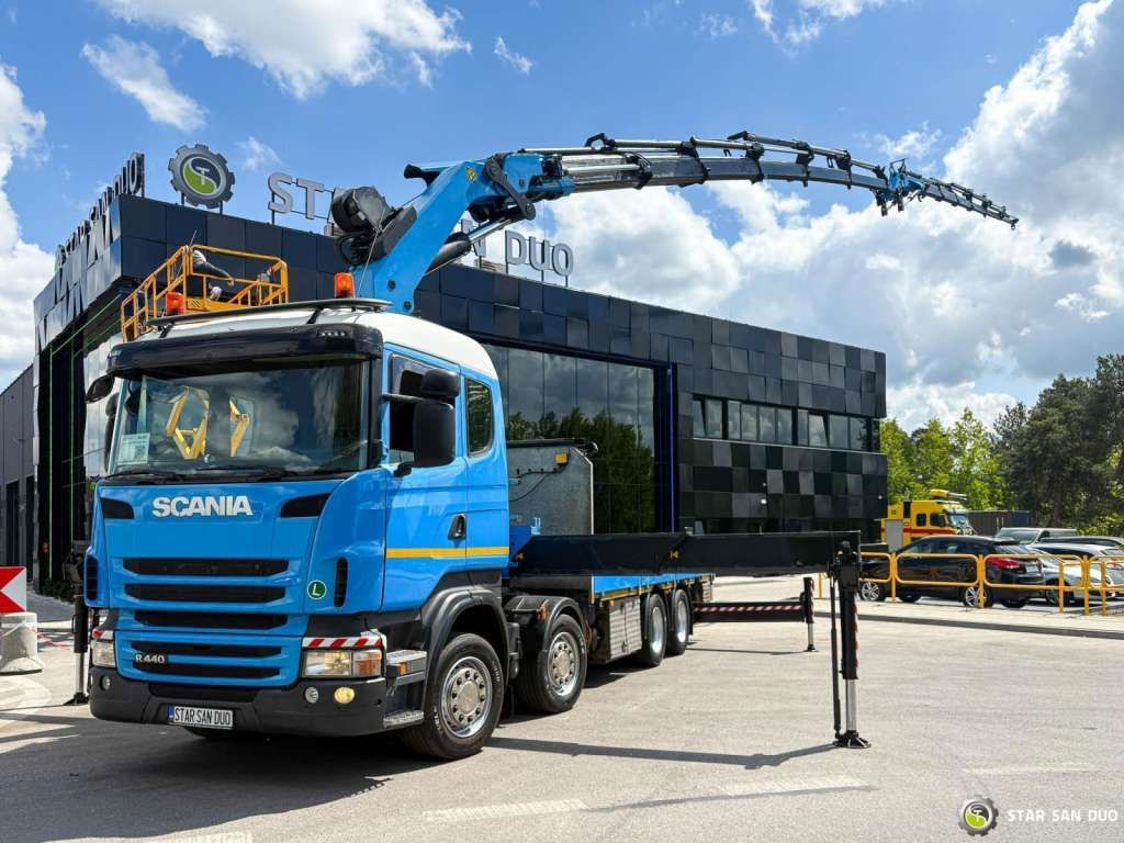 Scania R440 8x4 Palfinger PK50002 FLY JIB Crane Winch - Auto s hydraulickou rukou: obrázok 1 Scania R440 8x4 Palfinger PK50002 FLY JIB Crane Winch - Auto s hydraulickou rukou: obrázok 1