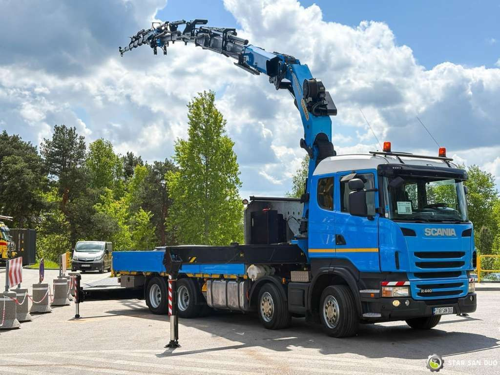 Scania R440 8x4 Palfinger PK50002 FLY JIB Crane Winch - Auto s hydraulickou rukou: obrázok 2 Scania R440 8x4 Palfinger PK50002 FLY JIB Crane Winch - Auto s hydraulickou rukou: obrázok 2