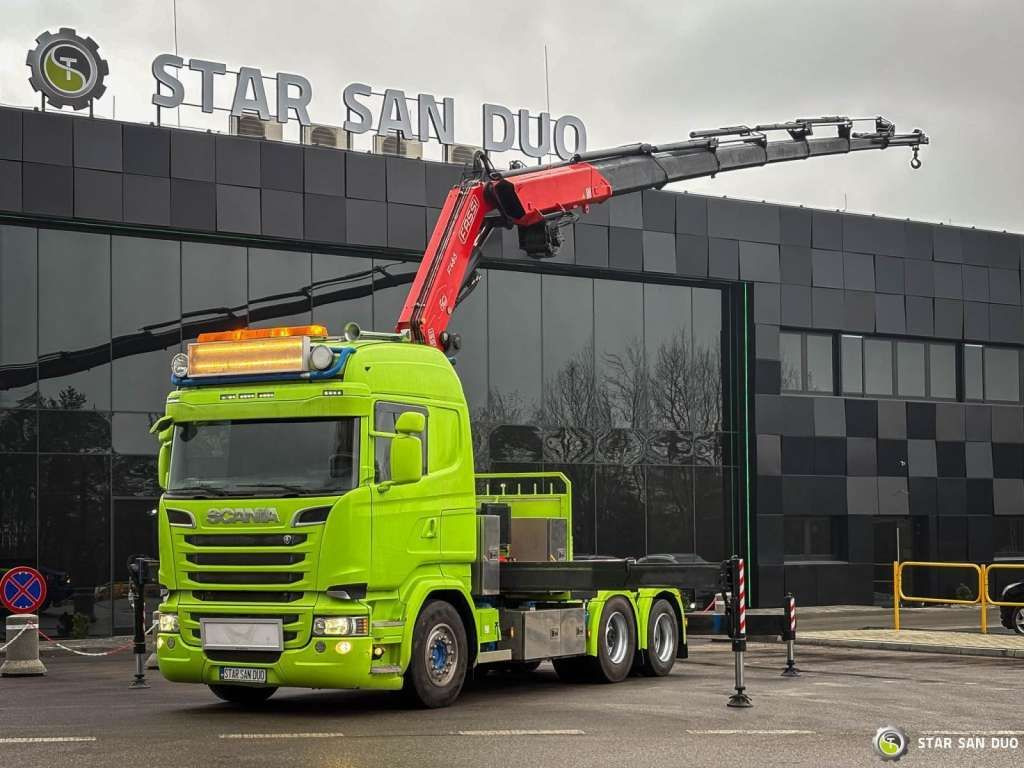 Scania R520 6x2 Fassi F485 Crane Kran Winch Euro 6 Scania R520 6x2 Fassi F485 Crane Kran Winch Euro 6 - Auto s hydraulickou rukou, Ťahač: obrázok 1 Scania R520 6x2 Fassi F485 Crane Kran Winch Euro 6 Scania R520 6x2 Fassi F485 Crane Kran Winch Euro 6 - Auto s hydraulickou rukou, Ťahač: obrázok 1