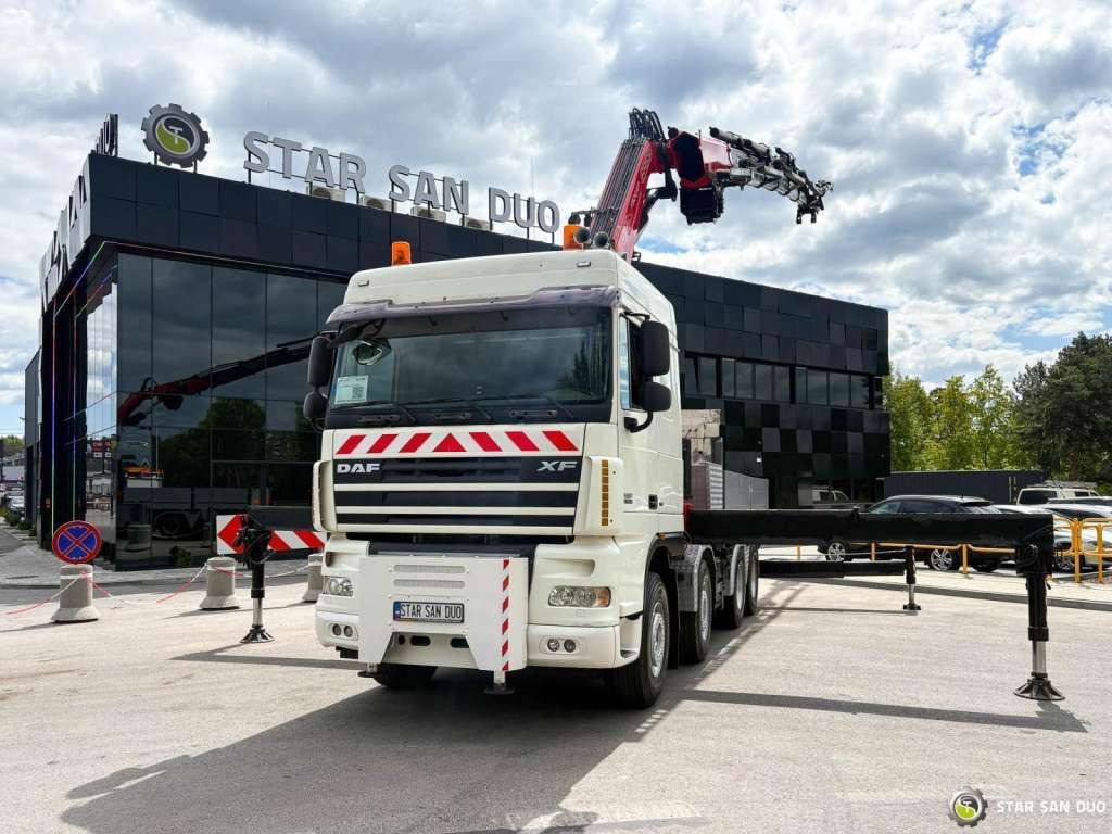 DAF XF 105.510 8x4 FASSI F800 XP Crane Fifth wheel - Ťahač: obrázok 5 DAF XF 105.510 8x4 FASSI F800 XP Crane Fifth wheel - Ťahač: obrázok 5
