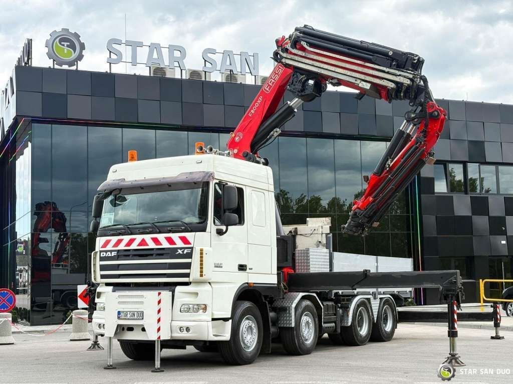 DAF XF 105.510 8x4 FASSI F800 XP Crane Fifth wheel - Ťahač: obrázok 2 DAF XF 105.510 8x4 FASSI F800 XP Crane Fifth wheel - Ťahač: obrázok 2