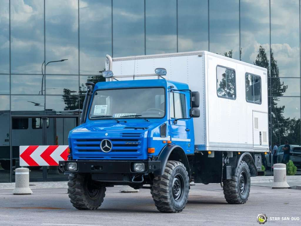 Unimog Mercedes-Benz Unimog U 4000 4x4 Camper Expeditio - Podvozek s kabinou: obrázok 4 Unimog Mercedes-Benz Unimog U 4000 4x4 Camper Expeditio - Podvozek s kabinou: obrázok 4
