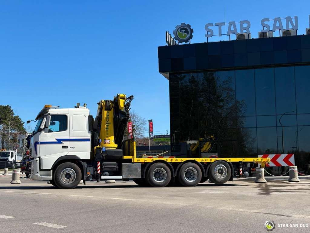 Volvo FH 520 8x4 HMF ODIN K6 EURO 5 FLY JIB Crane - Auto s hydraulickou rukou: obrázok 4 Volvo FH 520 8x4 HMF ODIN K6 EURO 5 FLY JIB Crane - Auto s hydraulickou rukou: obrázok 4