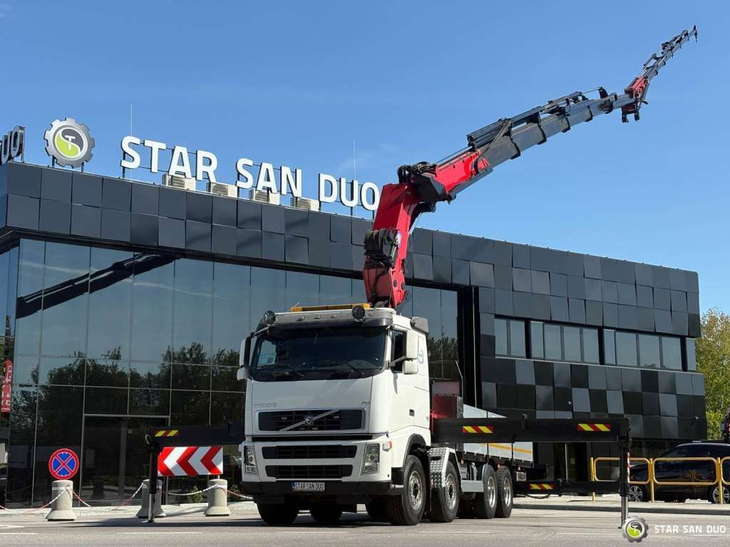 Volvo FH 520 8x4 HMF THOR K6 Fly Jib Euro 4 Winch - Auto s hydraulickou rukou: obrázok 1 Volvo FH 520 8x4 HMF THOR K6 Fly Jib Euro 4 Winch - Auto s hydraulickou rukou: obrázok 1