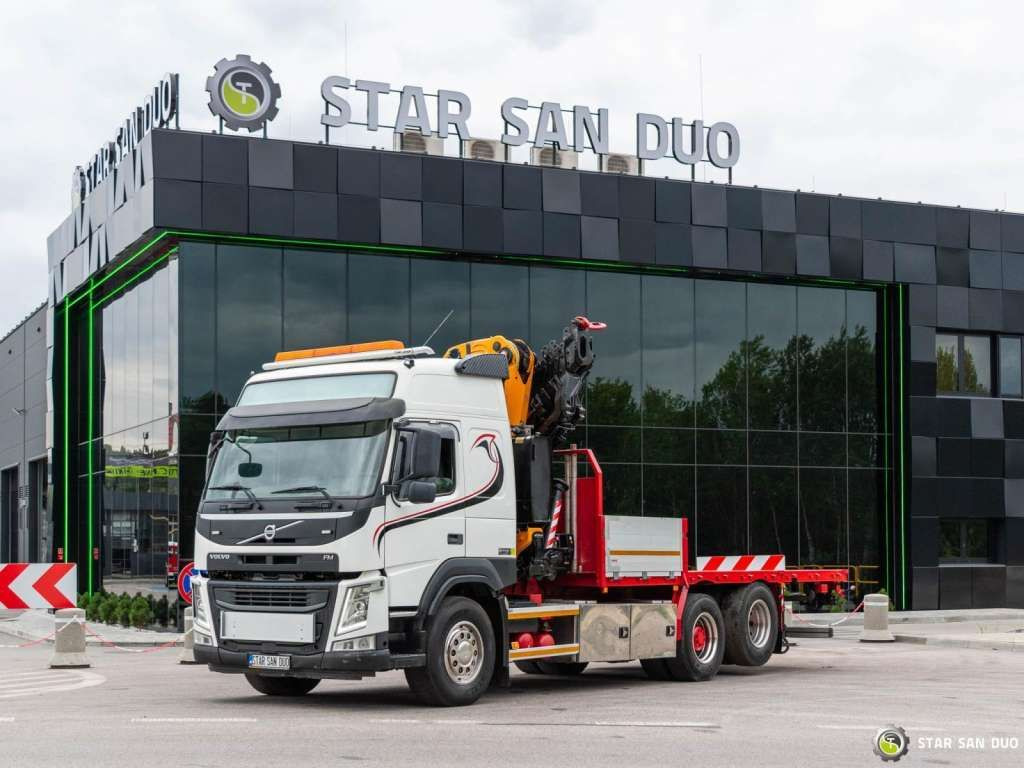 Volvo FM 450 6x2 EFFER 395/8S Euro 6 Crane Winch - Auto s hydraulickou rukou: obrázok 4 Volvo FM 450 6x2 EFFER 395/8S Euro 6 Crane Winch - Auto s hydraulickou rukou: obrázok 4