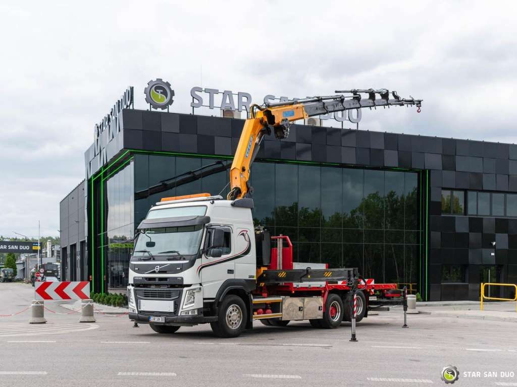 Auto s hydraulickou rukou Volvo  FM 450 6x2 EFFER 395/8S Euro 6  Crane Winch: obrázok 7