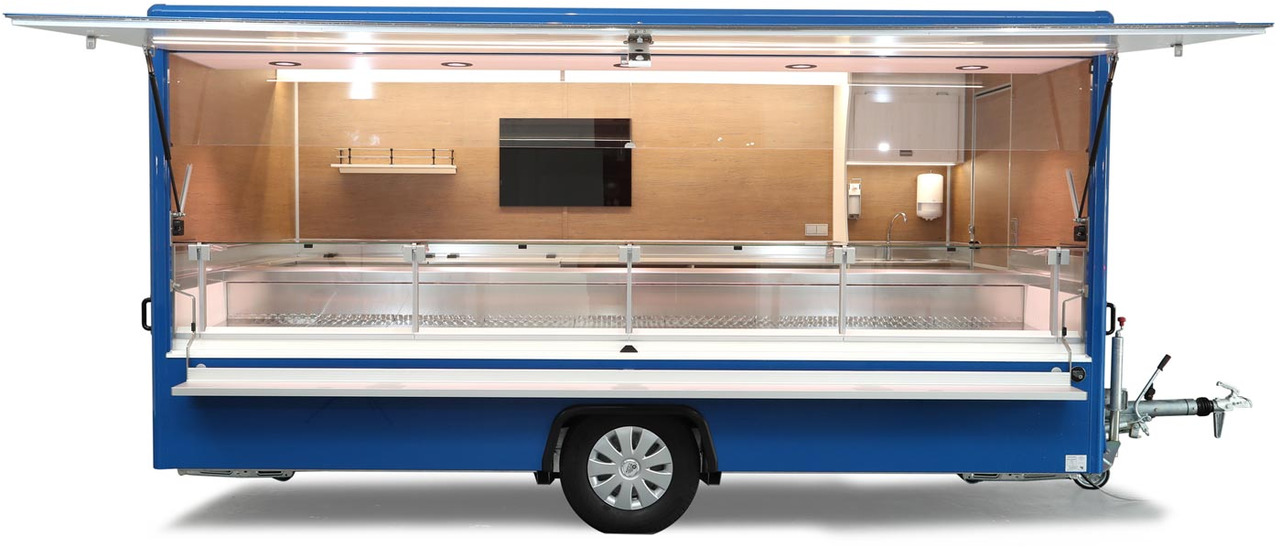 Verkaufsanhänger BORCO HÖHNS - Predajná príves: obrázok 1 Verkaufsanhänger BORCO HÖHNS - Predajná príves: obrázok 1