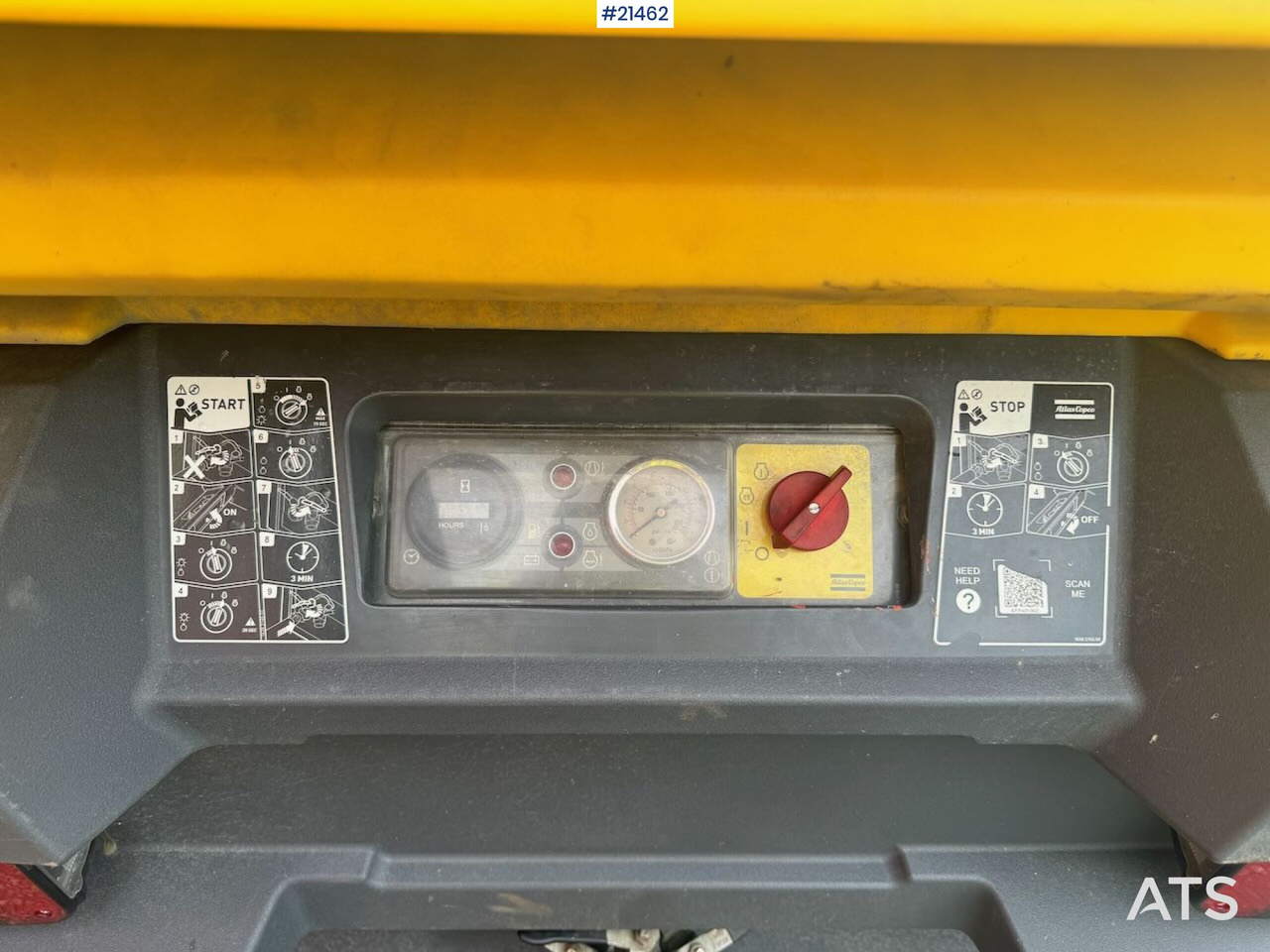 Vzduchový kompresor Atlas Copco XAS68: obrázok 7