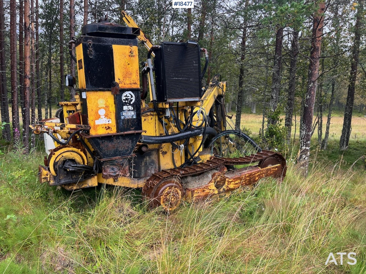 Atlas ROC 712 H-01 borerigg Rep.Objekt uten kompressor - Vrtné príslušenstvo: obrázok 2 Atlas ROC 712 H-01 borerigg Rep.Objekt uten kompressor - Vrtné príslušenstvo: obrázok 2