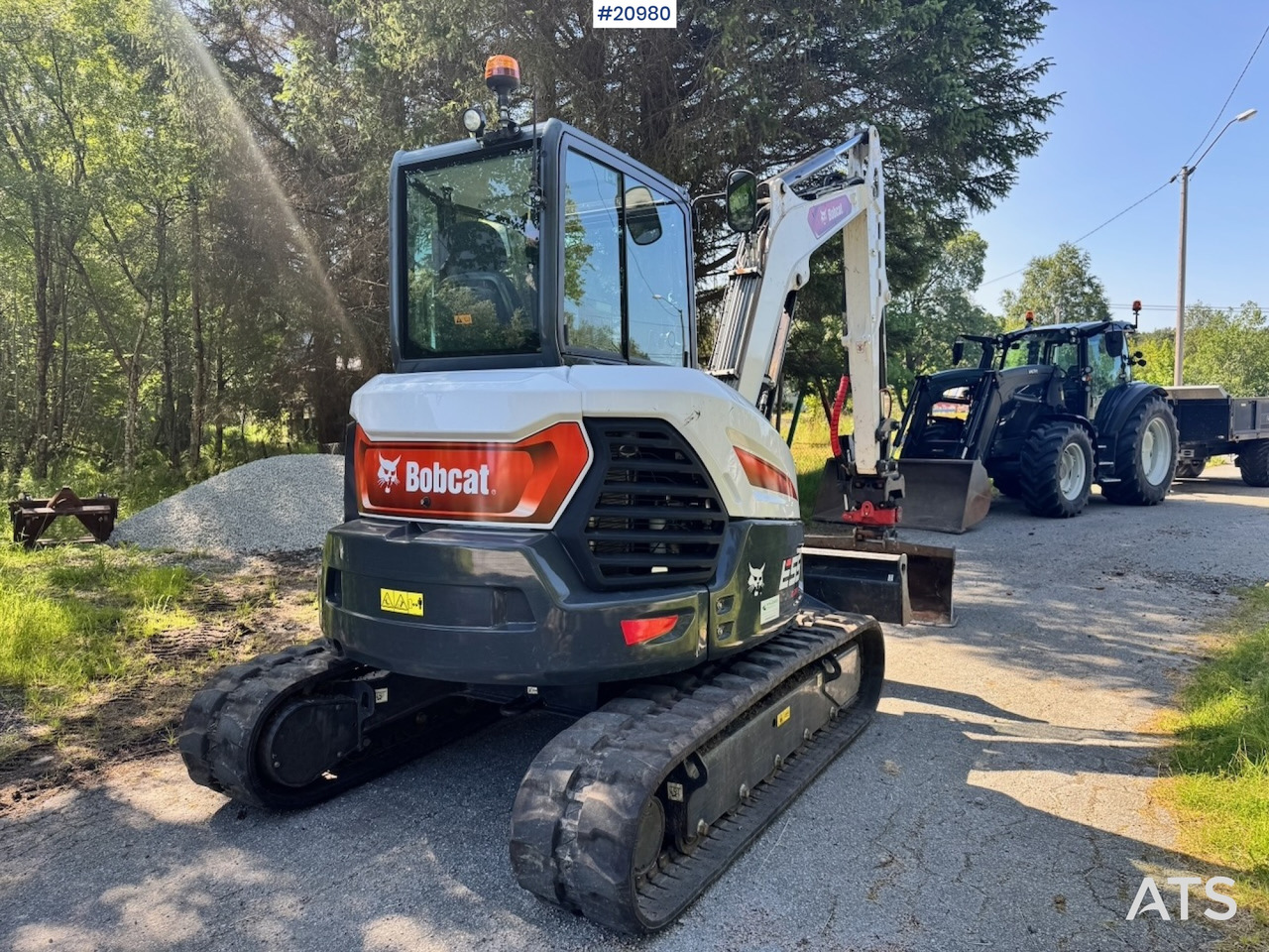 Bobcat E55Z Minigraver m/ Rototilt og 2 skuffer. 230 timer! - Mini rýpadlo: obrázok 2 Bobcat E55Z Minigraver m/ Rototilt og 2 skuffer. 230 timer! - Mini rýpadlo: obrázok 2