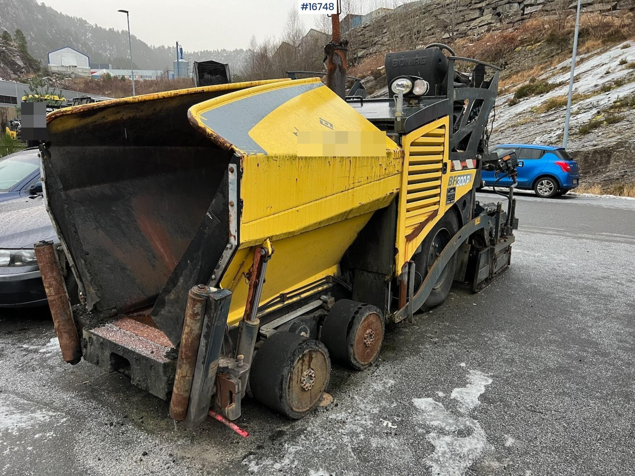 Bomag BF 300P - Asfaltovací stroj: obrázok 1 Bomag BF 300P - Asfaltovací stroj: obrázok 1