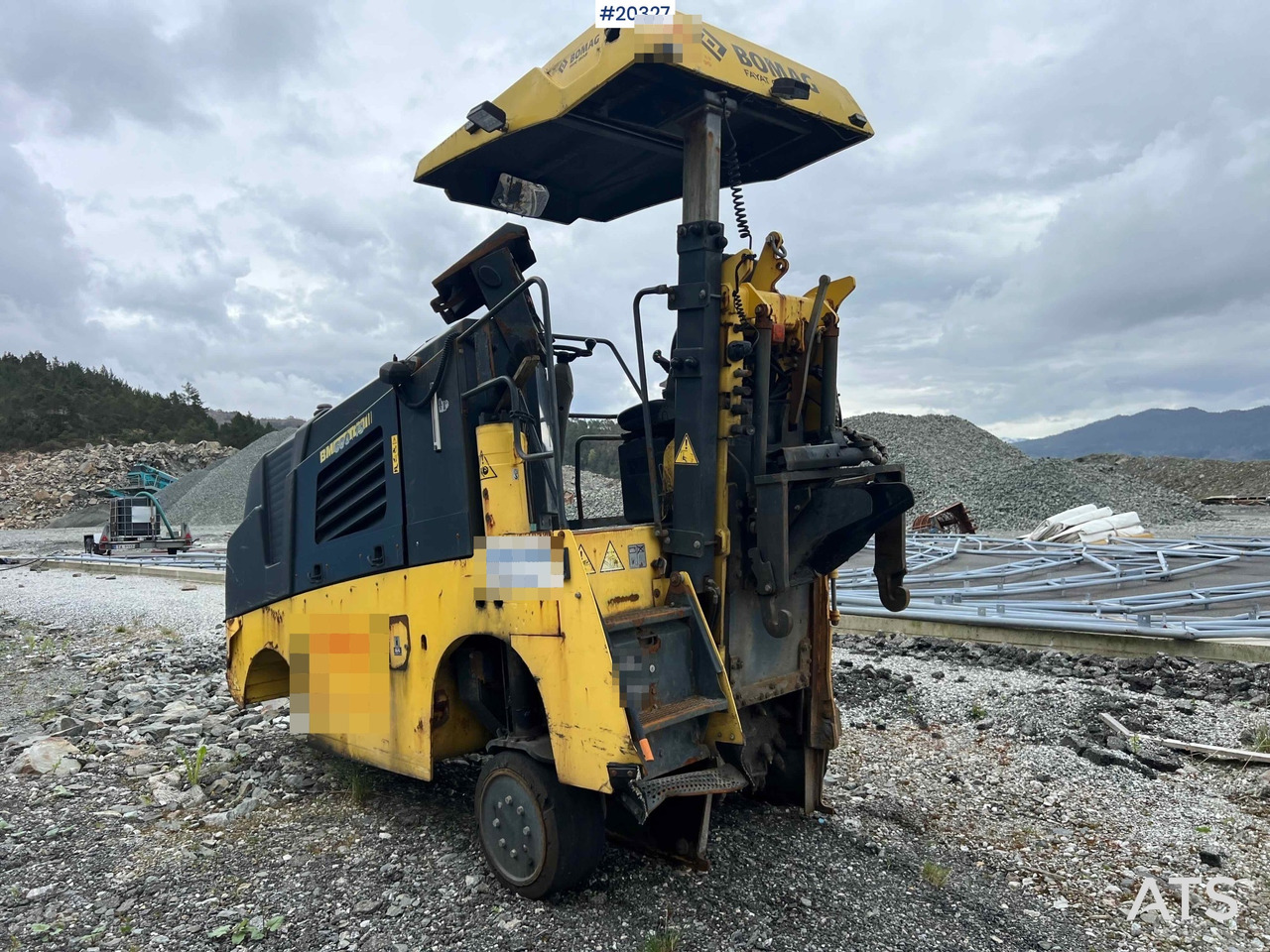 Bomag BM600/15 - Asfaltovací stroj: obrázok 1 Bomag BM600/15 - Asfaltovací stroj: obrázok 1