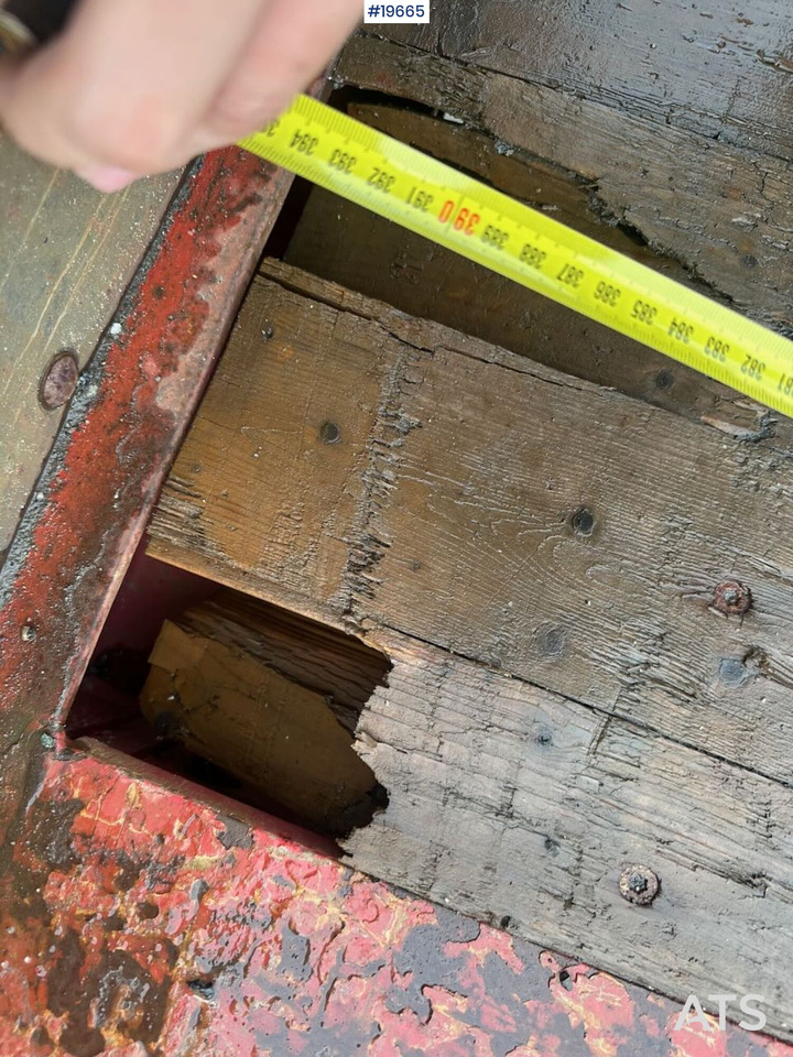 Broshuis 3 AUD-44 brønnhenger. - Plošinový/ Valníkový náves: obrázok 5 Broshuis 3 AUD-44 brønnhenger. - Plošinový/ Valníkový náves: obrázok 5