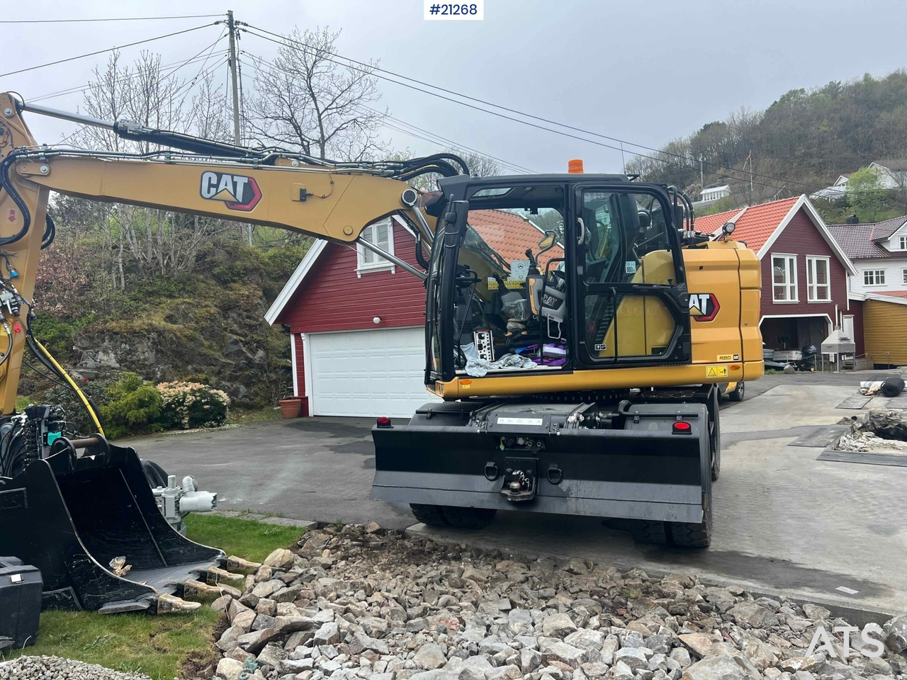 CAT M315 Hjulmaskin m/ graveskuffe, rotortilt, pusseskuffe - Kolesové rýpadlo: obrázok 1 CAT M315 Hjulmaskin m/ graveskuffe, rotortilt, pusseskuffe - Kolesové rýpadlo: obrázok 1