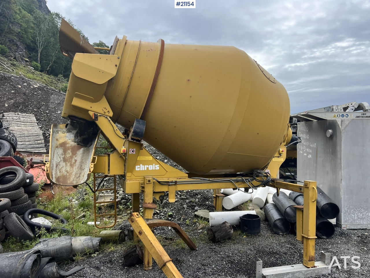 Chrois 3m3 - Stavebná miešačka: obrázok 4 Chrois 3m3 - Stavebná miešačka: obrázok 4