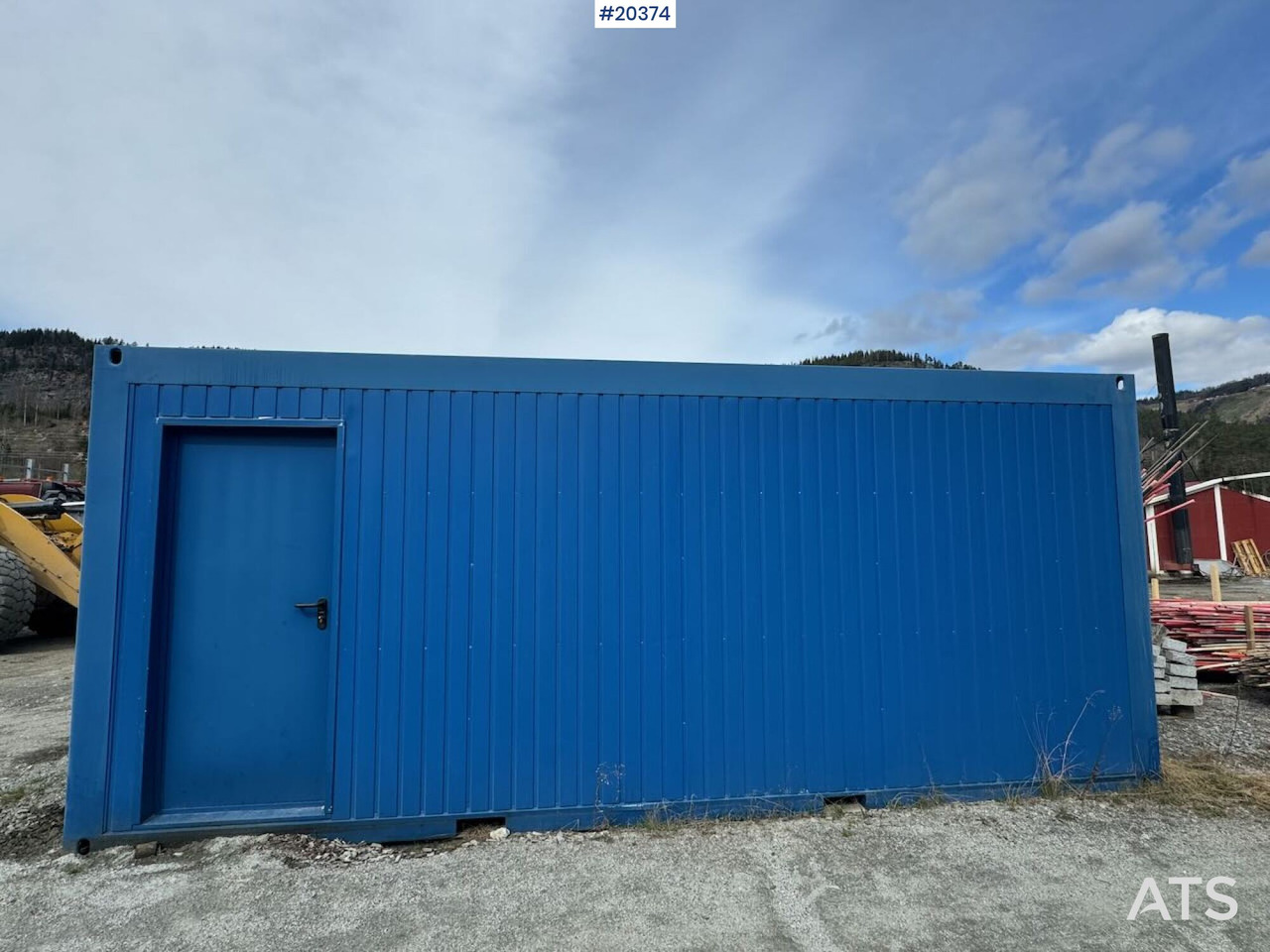 Containerbrakke med tre innganger - Obytný kontajner: obrázok 3 Containerbrakke med tre innganger - Obytný kontajner: obrázok 3