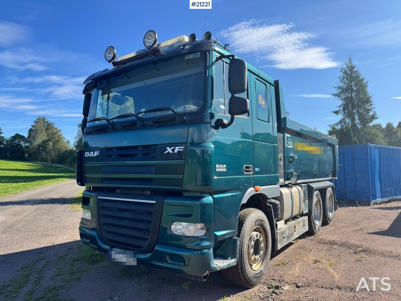 DAF XF 105.460 - Sklápač: obrázok 1 DAF XF 105.460 - Sklápač: obrázok 1