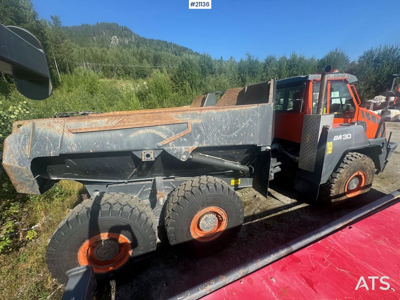 Doosan DA 30 Dumper - Ťahačový kĺbový damper: obrázok 3 Doosan DA 30 Dumper - Ťahačový kĺbový damper: obrázok 3