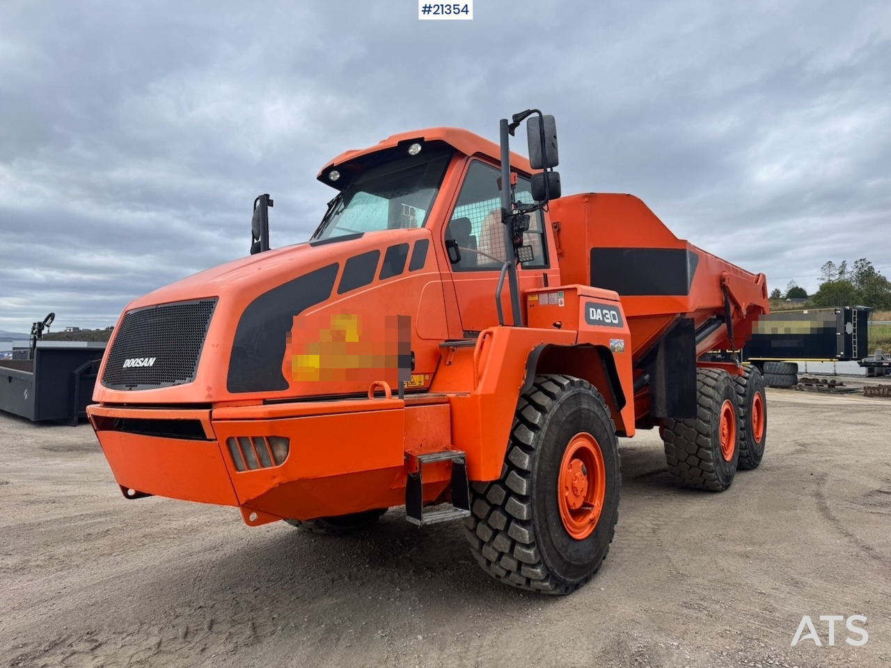 Doosan DA30 - Ťahačový kĺbový damper: obrázok 1 Doosan DA30 - Ťahačový kĺbový damper: obrázok 1