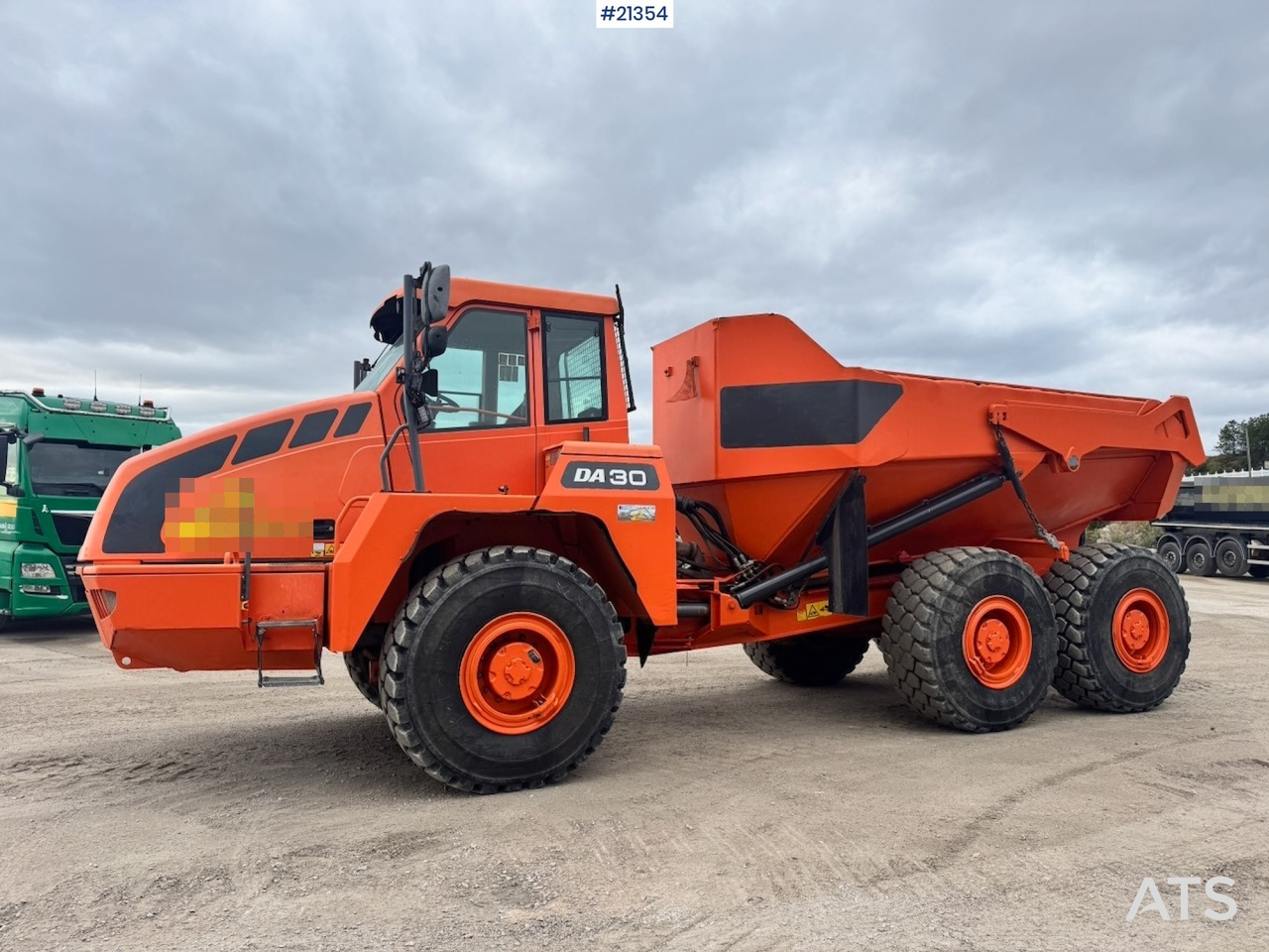 Doosan DA30 - Ťahačový kĺbový damper: obrázok 2 Doosan DA30 - Ťahačový kĺbový damper: obrázok 2