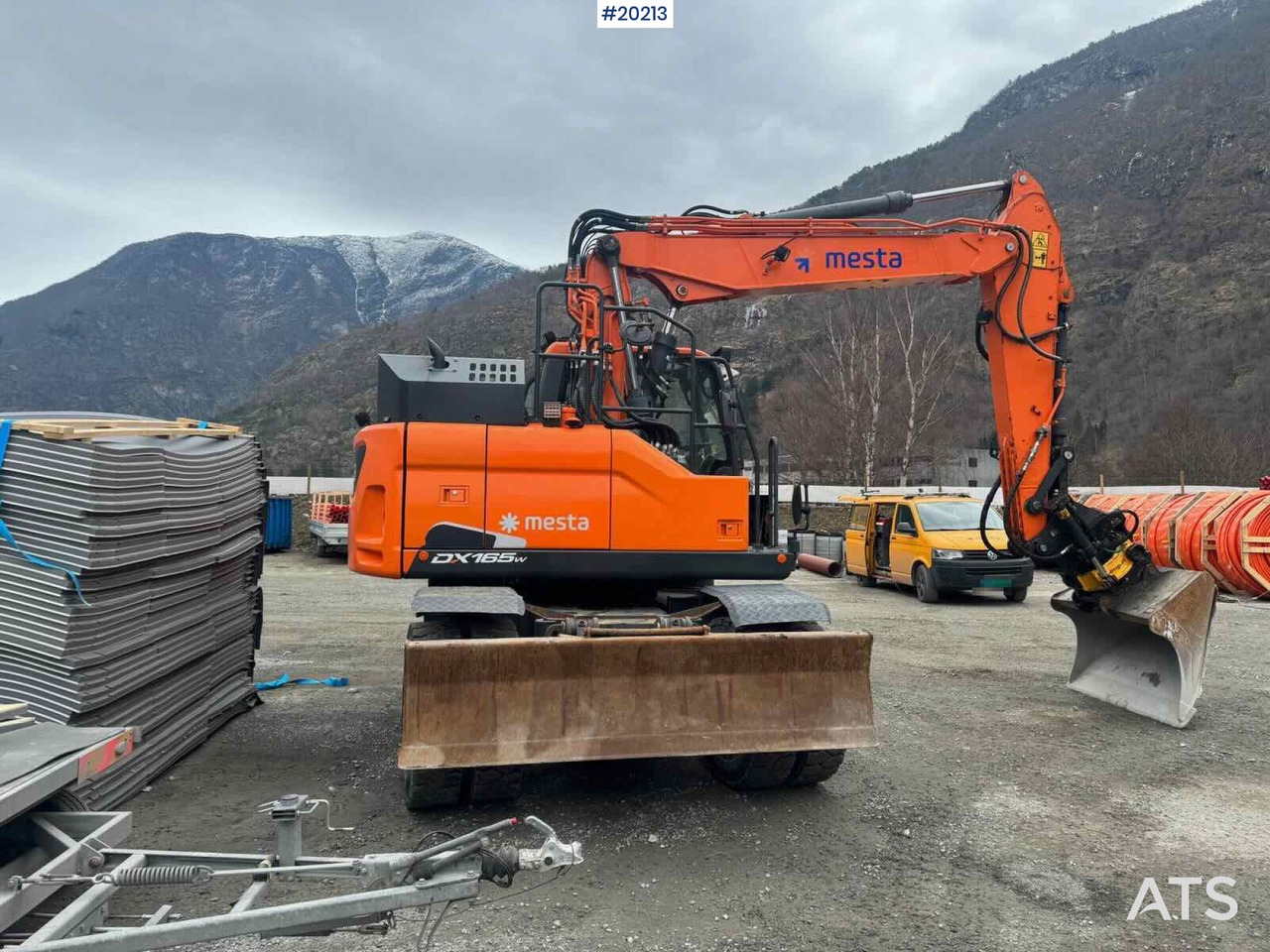 Doosan DX165W-5 - Kolesový nakladač: obrázok 5 Doosan DX165W-5 - Kolesový nakladač: obrázok 5