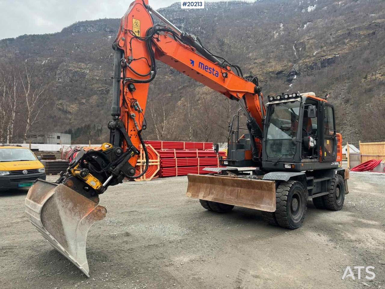 Doosan DX165W-5 - Kolesový nakladač: obrázok 1 Doosan DX165W-5 - Kolesový nakladač: obrázok 1