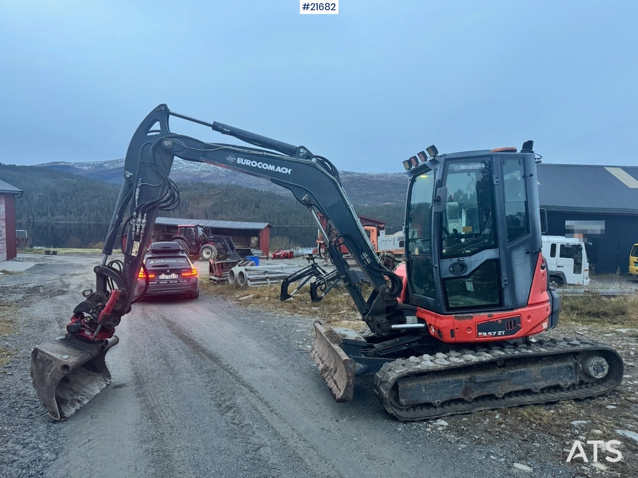 Euromach Eurocomach ES57 Beltegraver m/ Rototilt og 2 skuffer. 1920 timer. - Pásové rýpadlo: obrázok 2 Euromach Eurocomach ES57 Beltegraver m/ Rototilt og 2 skuffer. 1920 timer. - Pásové rýpadlo: obrázok 2