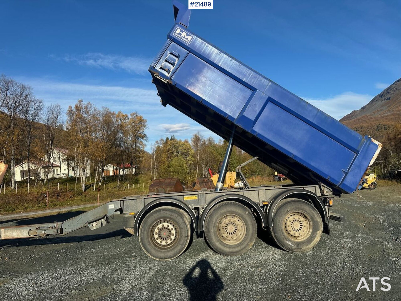 HM HM KHMD-24L trippelkjerre - Príves sklápěcí: obrázok 2 HM HM KHMD-24L trippelkjerre - Príves sklápěcí: obrázok 2