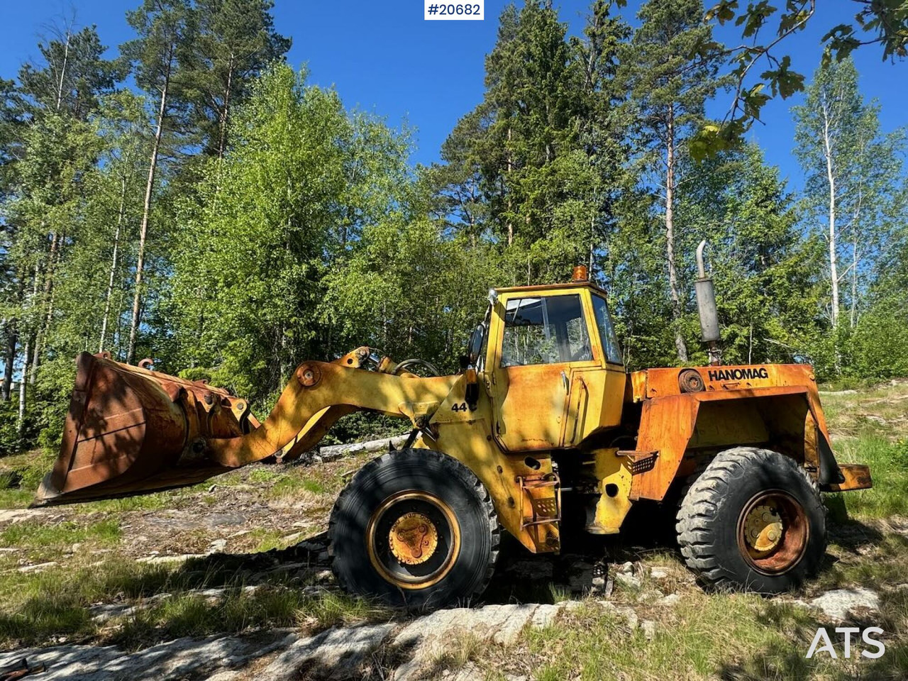 Hanomag 44 - Kolesový nakladač: obrázok 2 Hanomag 44 - Kolesový nakladač: obrázok 2