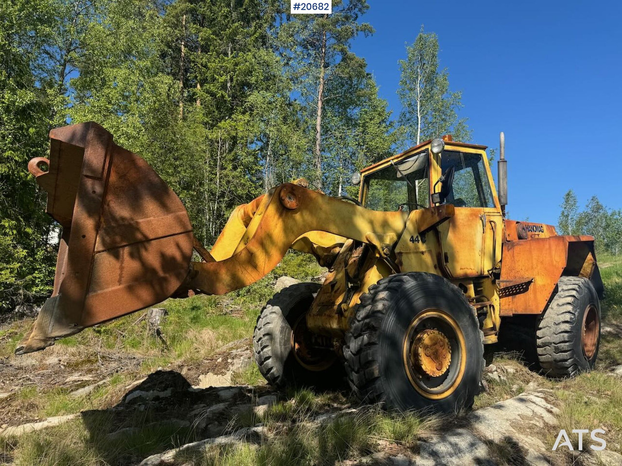 Hanomag 44 - Kolesový nakladač: obrázok 1 Hanomag 44 - Kolesový nakladač: obrázok 1