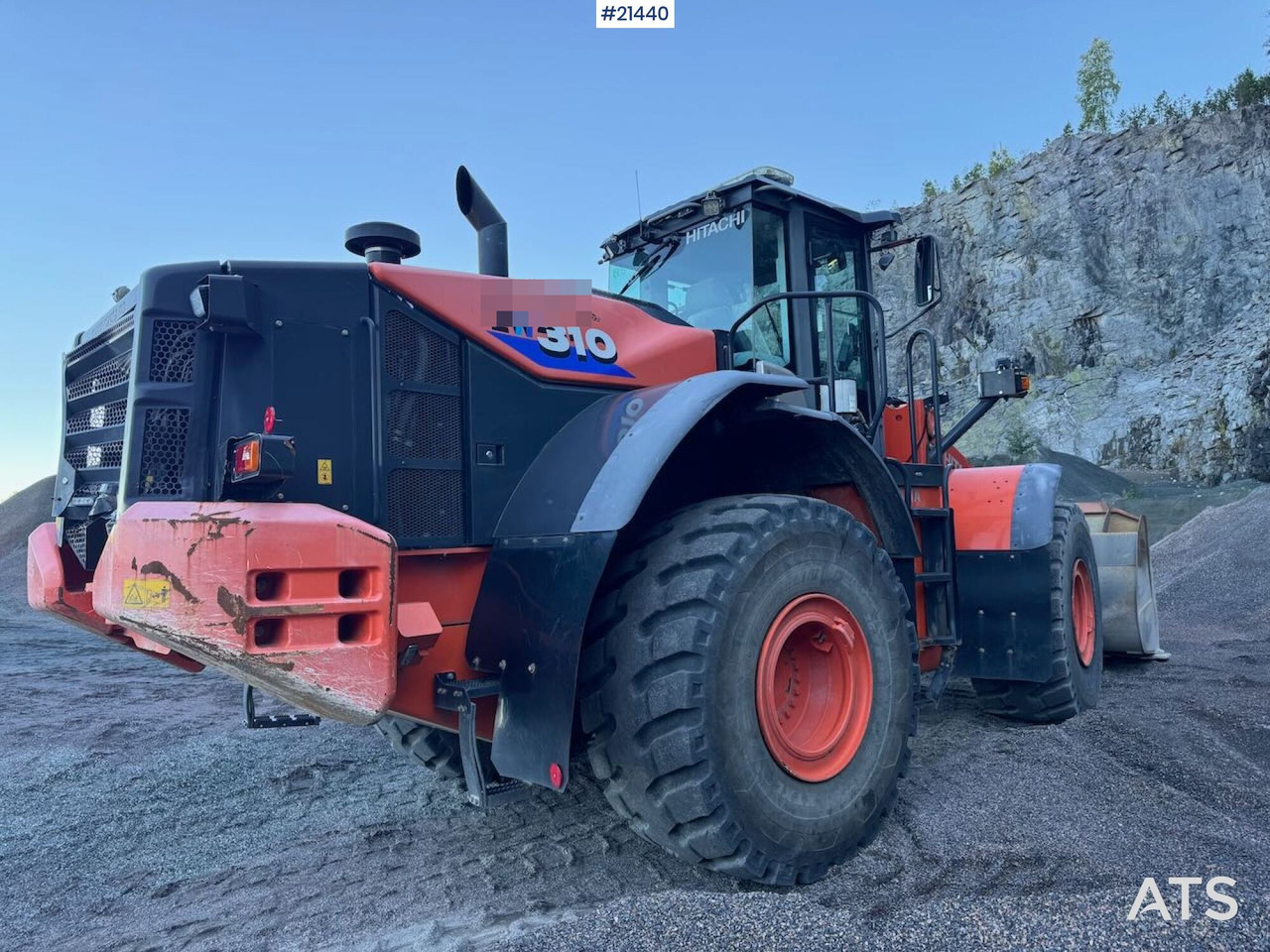 Hitachi ZW310 - Kolesový nakladač: obrázok 5 Hitachi ZW310 - Kolesový nakladač: obrázok 5