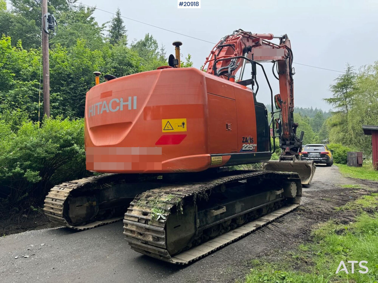 Hitachi ZX225 - Pásové rýpadlo: obrázok 3 Hitachi ZX225 - Pásové rýpadlo: obrázok 3