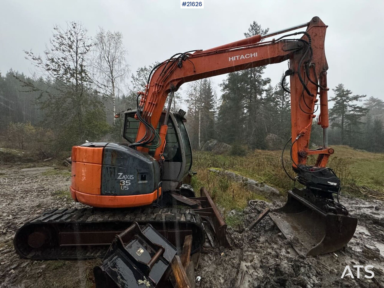 Hitachi ZX85 US Beltegraver m/ 2 skuffer SE VIDEO - Pásové rýpadlo: obrázok 4 Hitachi ZX85 US Beltegraver m/ 2 skuffer SE VIDEO - Pásové rýpadlo: obrázok 4