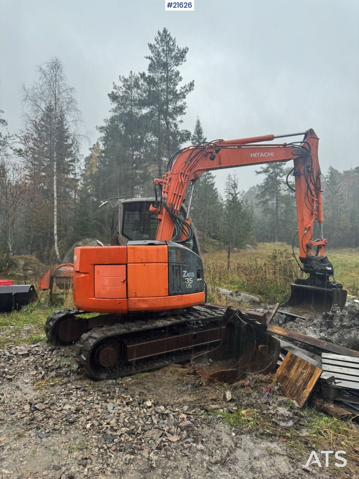 Hitachi ZX85 US Beltegraver m/ 2 skuffer SE VIDEO - Pásové rýpadlo: obrázok 1 Hitachi ZX85 US Beltegraver m/ 2 skuffer SE VIDEO - Pásové rýpadlo: obrázok 1