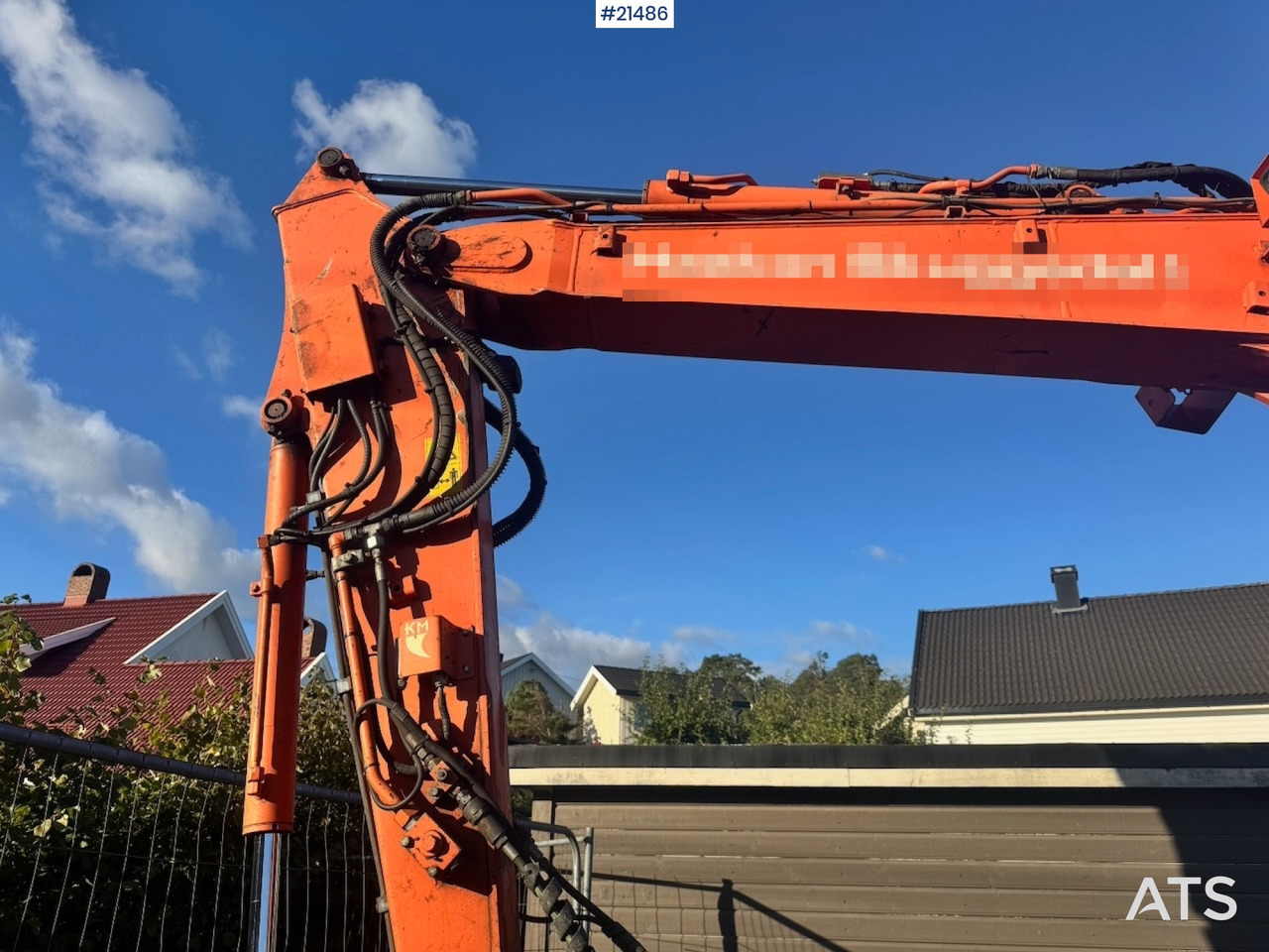Pásové rýpadlo Hitachi ZX85US-5A: obrázok 12