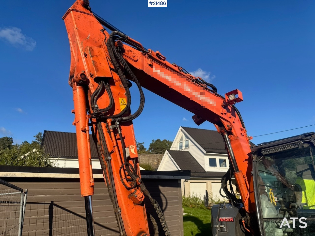 Pásové rýpadlo Hitachi ZX85US-5A: obrázok 10