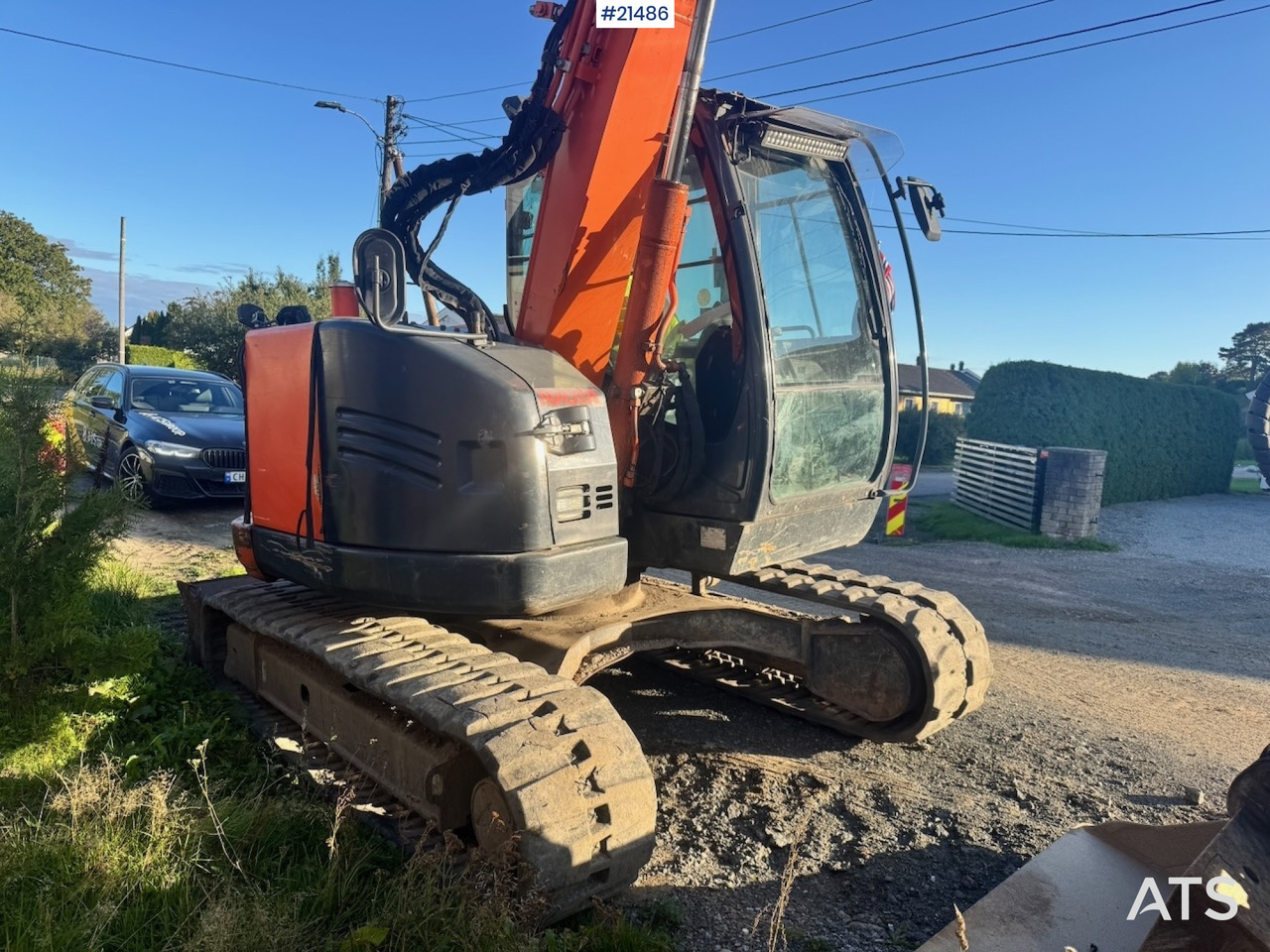 Pásové rýpadlo Hitachi ZX85US-5A: obrázok 8