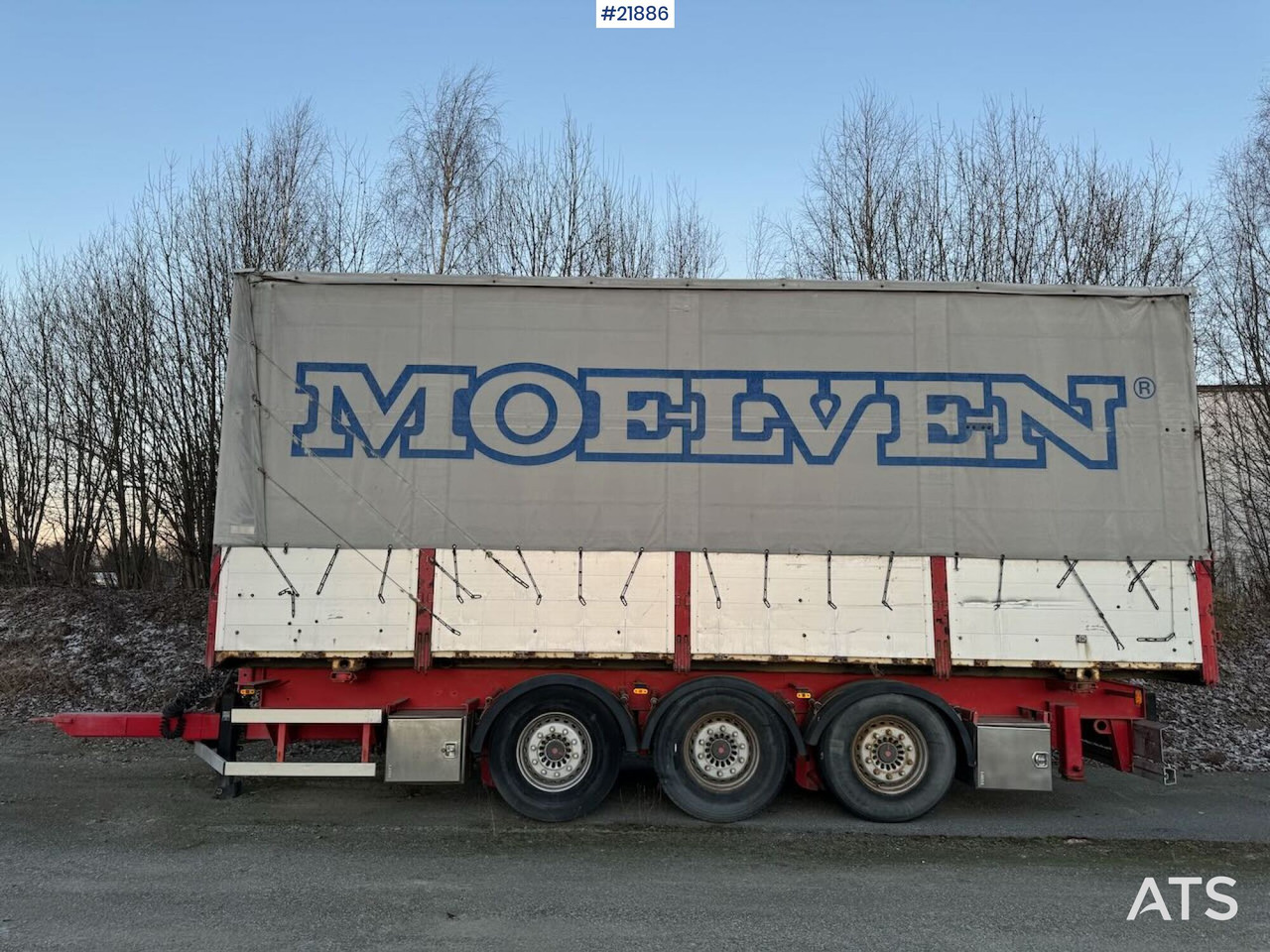 Istrail 3-akslet Containerkjerre - Príves preprava kontajnerov/ Výmenná nadstavba: obrázok 1 Istrail 3-akslet Containerkjerre - Príves preprava kontajnerov/ Výmenná nadstavba: obrázok 1