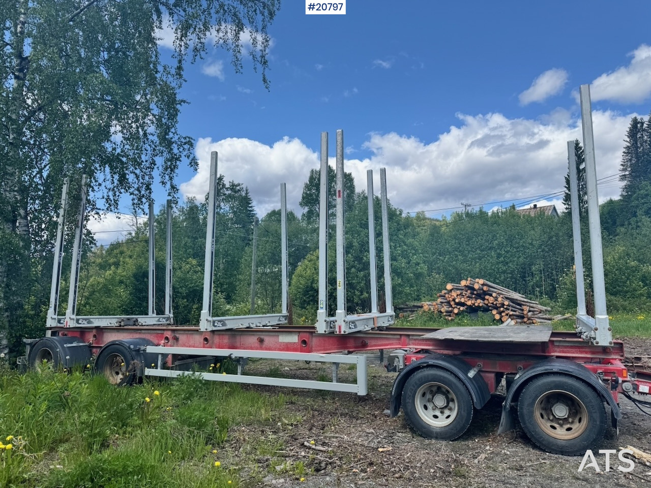 Kilafors Tømmerhenger - Klanicový príves: obrázok 5 Kilafors Tømmerhenger - Klanicový príves: obrázok 5