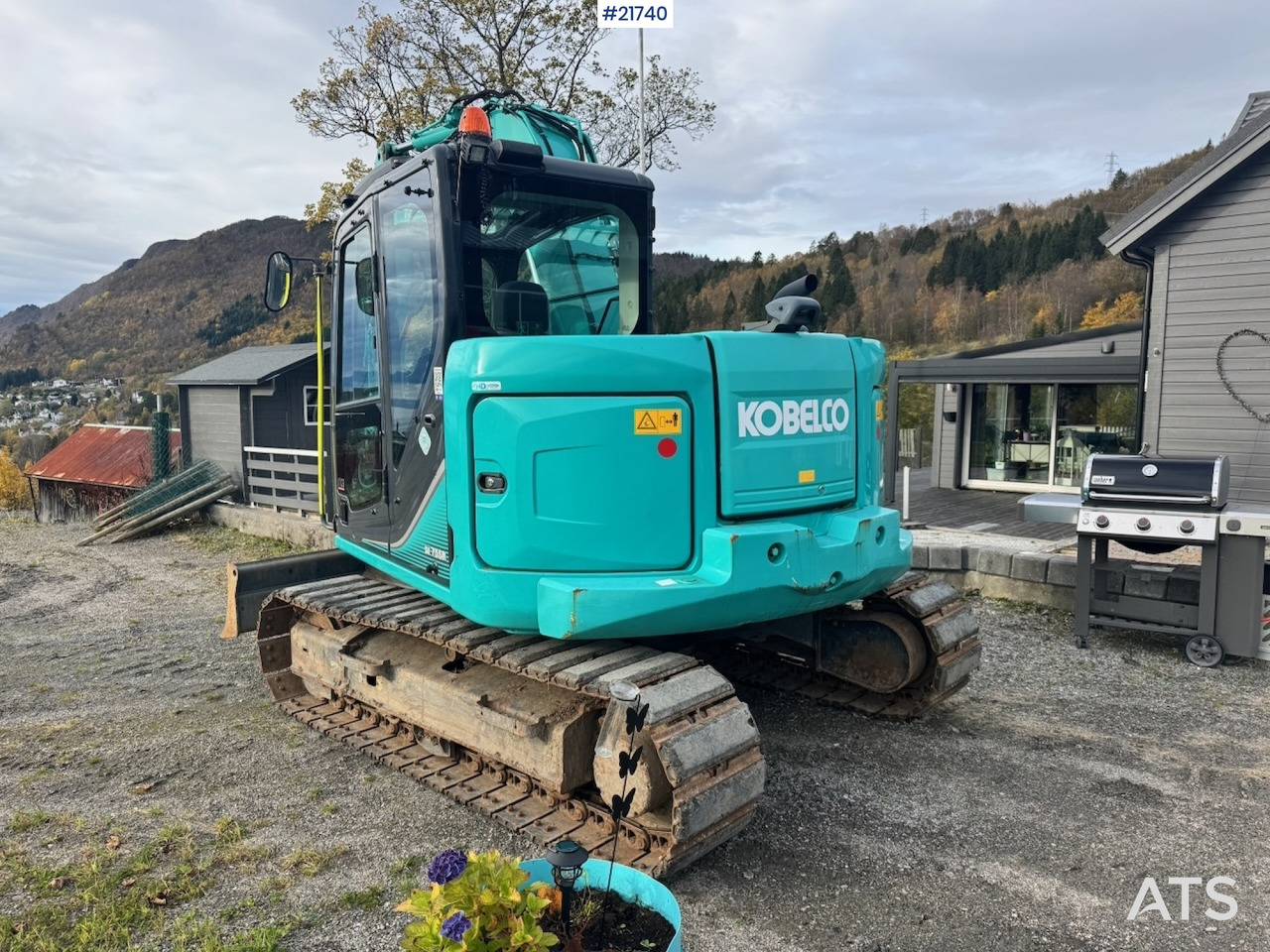 Kobelco 2018 Kobelco SK75SR-3E m/ Rototilt, 2 skuffer og Klype. 1850 timer! - Pásové rýpadlo: obrázok 5 Kobelco 2018 Kobelco SK75SR-3E m/ Rototilt, 2 skuffer og Klype. 1850 timer! - Pásové rýpadlo: obrázok 5