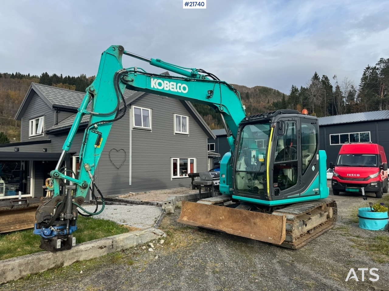 Kobelco 2018 Kobelco SK75SR-3E m/ Rototilt, 2 skuffer og Klype. 1850 timer! - Pásové rýpadlo: obrázok 1 Kobelco 2018 Kobelco SK75SR-3E m/ Rototilt, 2 skuffer og Klype. 1850 timer! - Pásové rýpadlo: obrázok 1