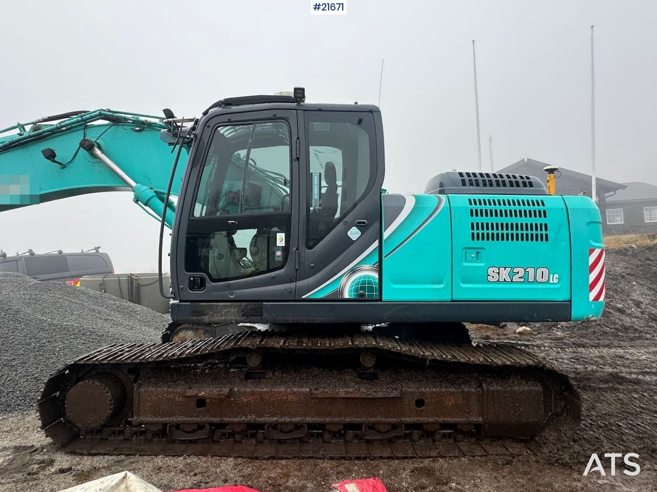 Kobelco SK210LC-10 Beltegraver m/ pusseskuffe, tilt og GPS - Pásové rýpadlo: obrázok 4 Kobelco SK210LC-10 Beltegraver m/ pusseskuffe, tilt og GPS - Pásové rýpadlo: obrázok 4