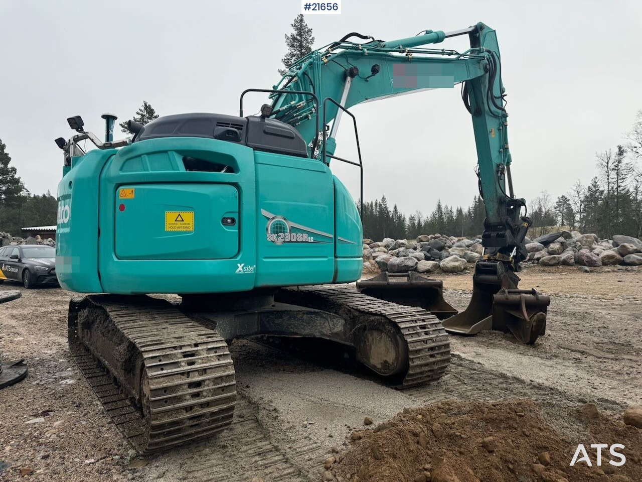 Kobelco SK230SRLC-5 Beltegraver m/ Tilt, Skuffe og GPS - Pásové rýpadlo: obrázok 5 Kobelco SK230SRLC-5 Beltegraver m/ Tilt, Skuffe og GPS - Pásové rýpadlo: obrázok 5